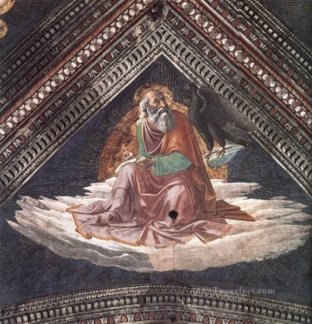 ドメニコ・ギルランダイオ Painting - 聖ヨハネ福音史家 ルネサンス フィレンツェ ドメニコ・ギルランダイオ